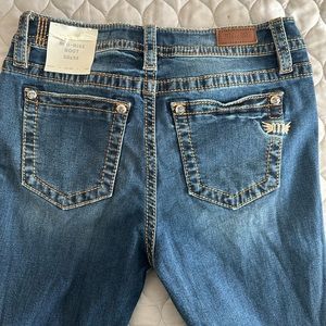 Miss me jeans- Heaven mid-rise bootcut 30x34